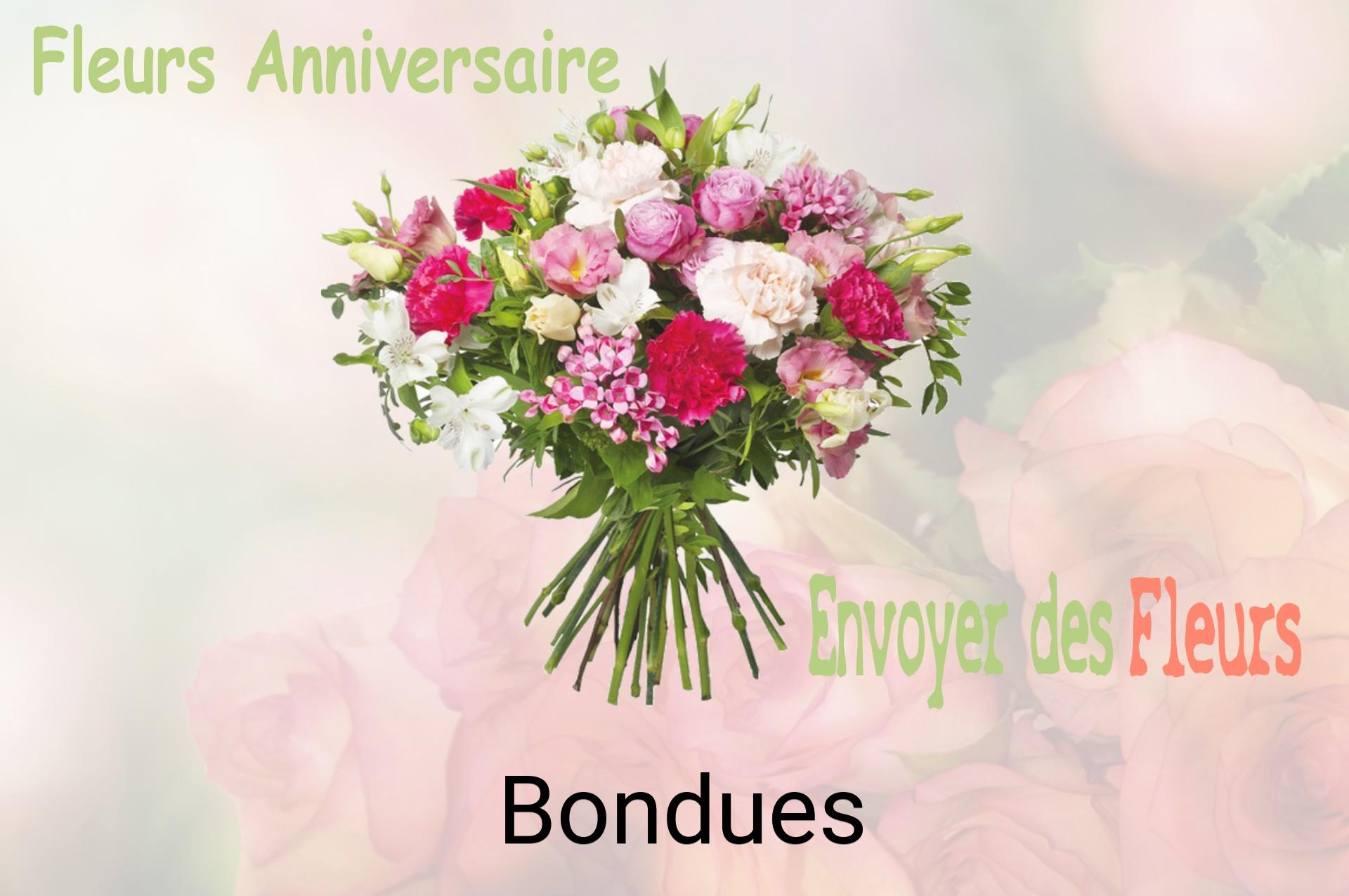 Bouquet de fleurs d’anniversaire livré à Bondues